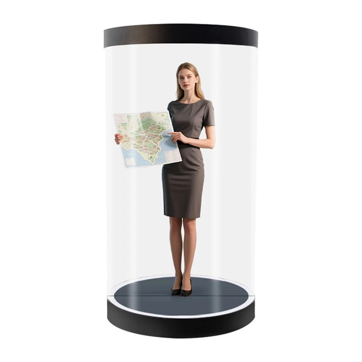 AI Holotube Hologram Projector